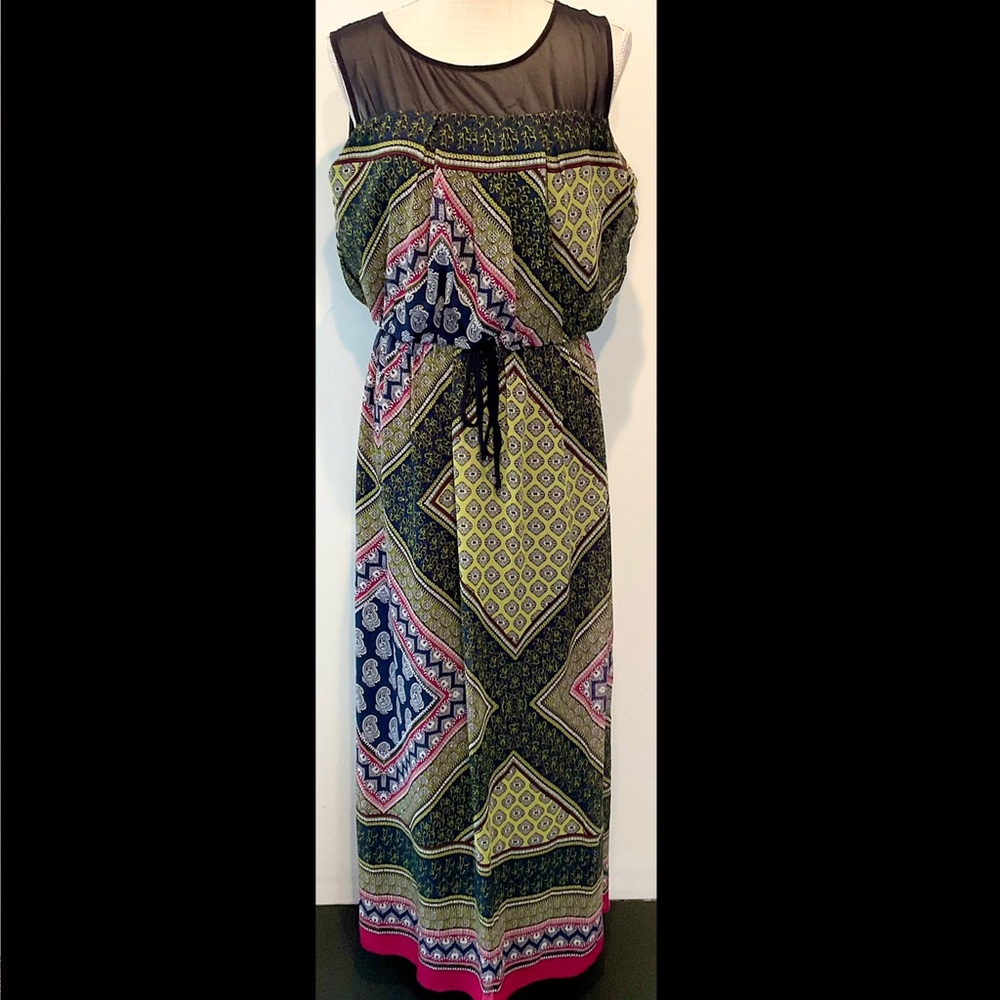 EnFocus Studios Sleeveless Maxi Dress - EUC
